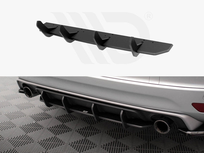 Maxton Design - STREET PRO REAR DIFFUSER VOLVO XC60 R-DESIGN MK1 FACELIFT