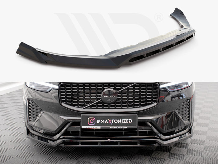 Volvo XC60 R-Design Mk2 Facelift Front Splitter - Maxton Design