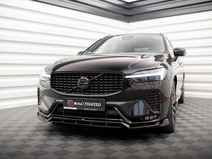 Volvo XC60 R-Design Mk2 Facelift Front Splitter - Maxton Design