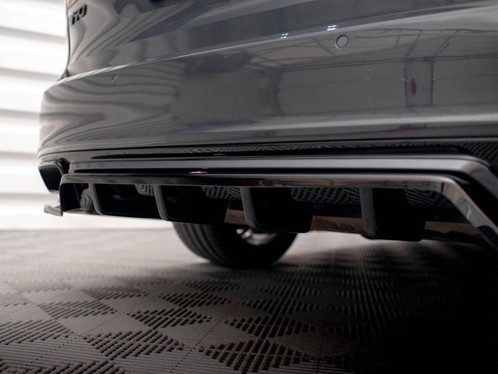 Volvo V90 / S90 R-Design Mk2 Rear Splitter (Vertical Bars) - Maxton Design
