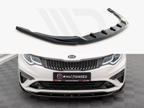 Kia Optima Mk4 Facelift Front Splitter V.2 - Maxton Design