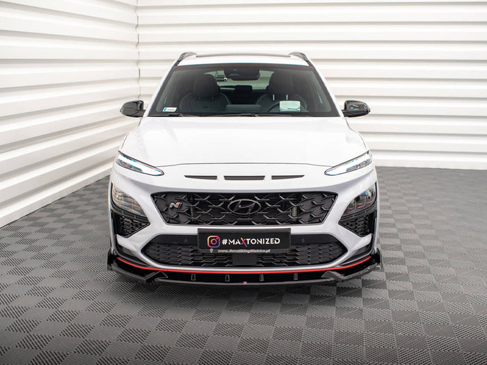 Hyundai Kona N Mk1 Front Splitter V.1 - Maxton Design