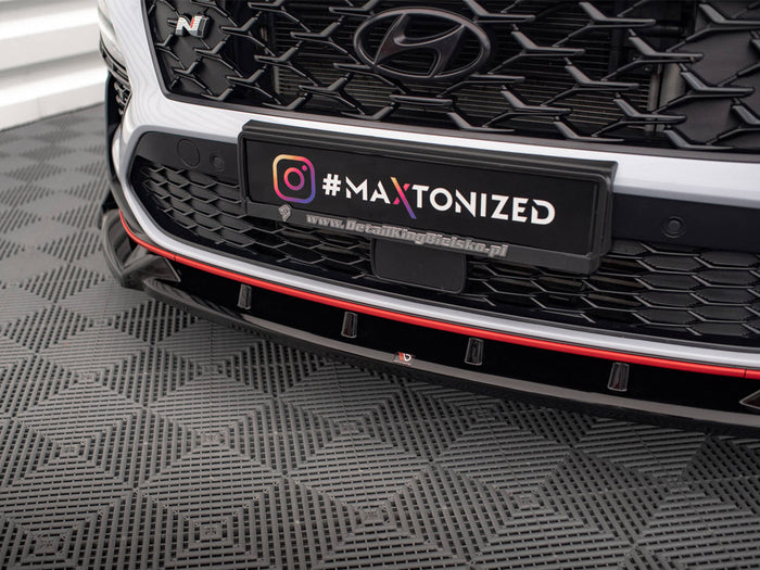 Hyundai Kona N Mk1 Front Splitter V.1 - Maxton Design