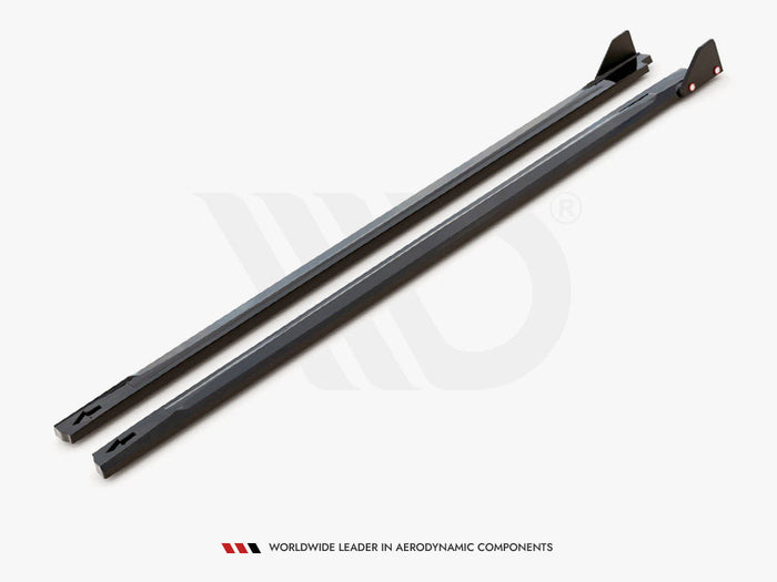 Maxton Design - SIDE SKIRTS DIFFUSERS V.1 + FLAPS HYUNDAI KONA N MK1