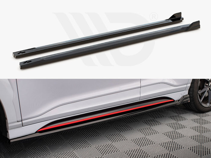 Hyundai Kona N Mk1 Side Skirts Diffusers V.2 - Maxton Design