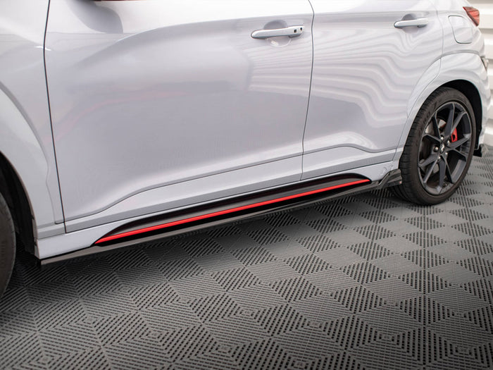 Hyundai Kona N Mk1 Side Skirts Diffusers V.2 - Maxton Design