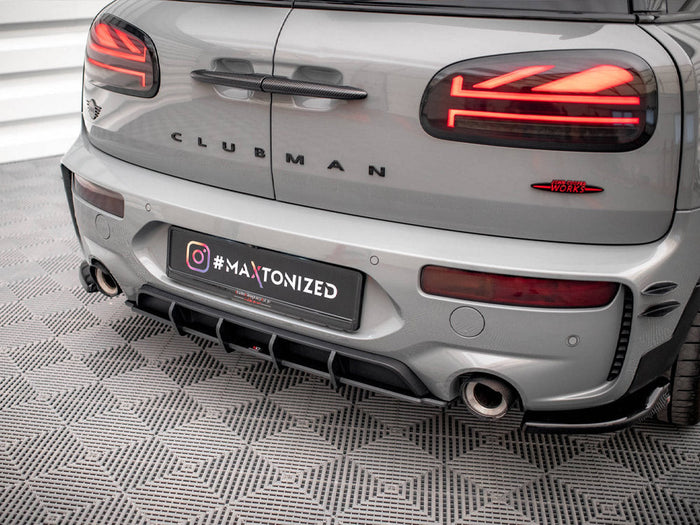 Maxton Design - STREET PRO REAR DIFFUSER MINI COOPER CLUBMAN JOHN COOPER WORKS F54
