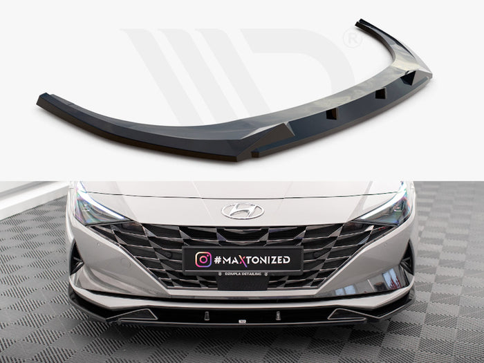 Hyundai Elantra Mk7 Front Splitter - Maxton Design