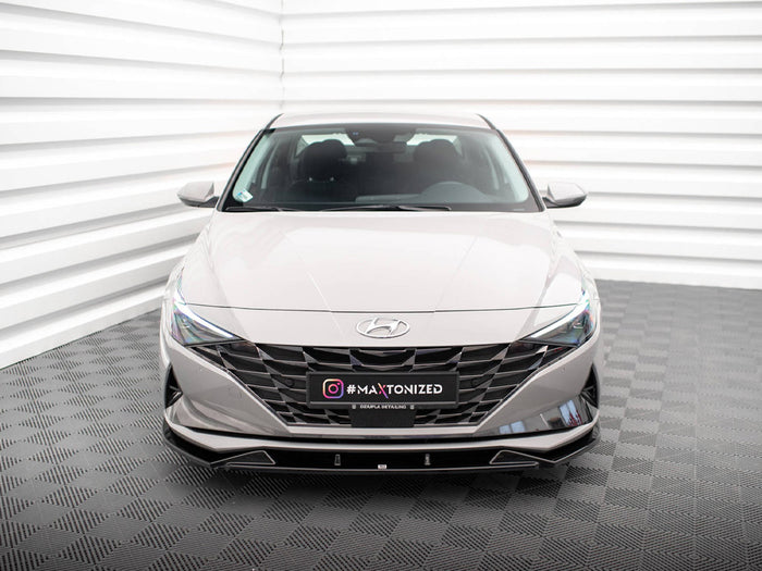 Hyundai Elantra Mk7 Front Splitter - Maxton Design
