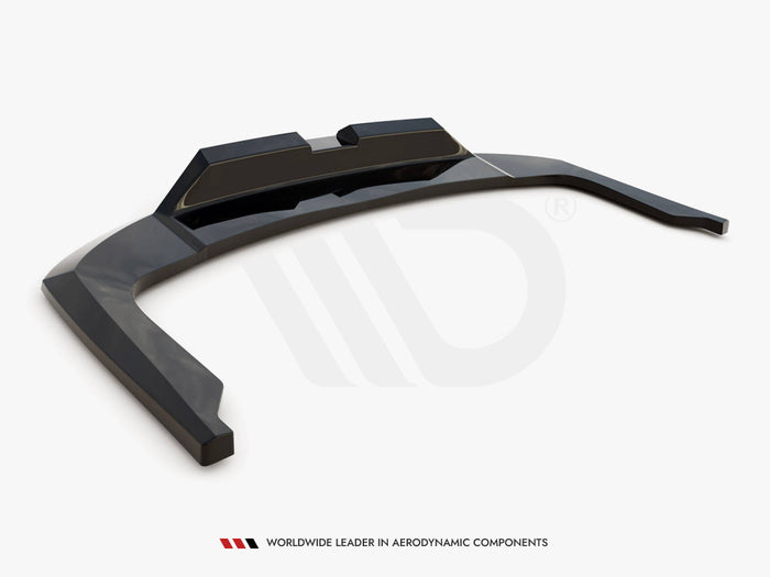Hyundai Elantra Mk7 Central Rear Splitter (Vertical Bars) - Maxton Design