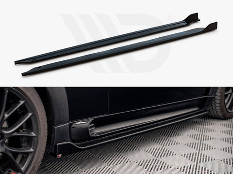 Side Skirts Diffusers V.2 Mini Cooper John Cooper Works R56 - Maxton Design