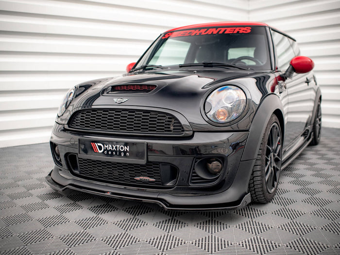 Front Splitter V.2 Mini Cooper John Cooper Works R56 - Maxton Design