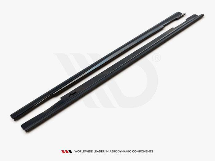 Maxton Design - SIDE SKIRTS DIFFUSERS MERCEDES-BENZ E63 AMG SEDAN W212 FACELIFT (2012-2014)