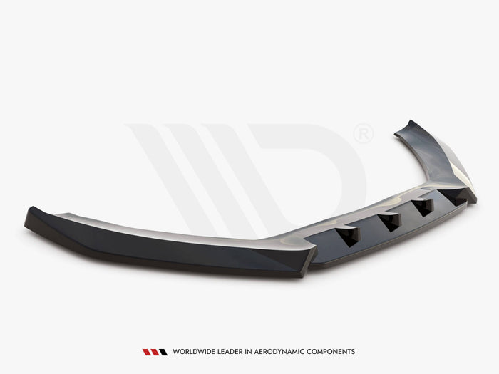 Audi A5 Coupe / Sportback 8T Facelift Front Splitter V.1 - Maxton Design
