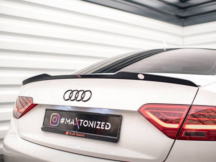 Audi A5 / A5 S-Line / S5 Coupe 8T Spoiler CAP V.2 - Maxton Design