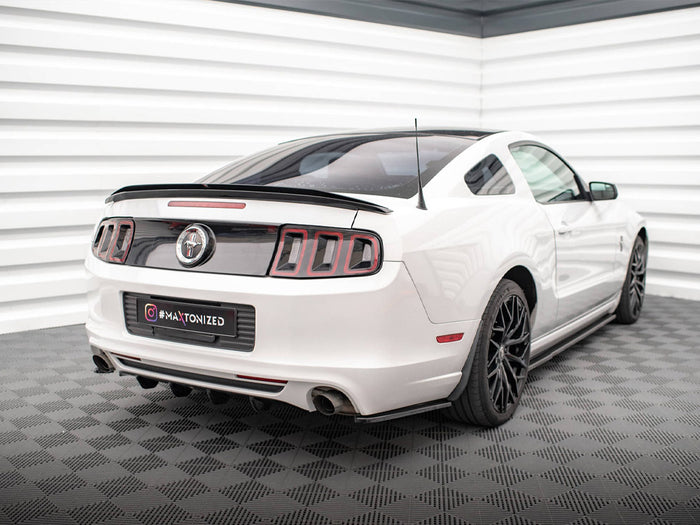 Ford Mustang Mk5 Facelift Rear Side Splitters - Maxton Design