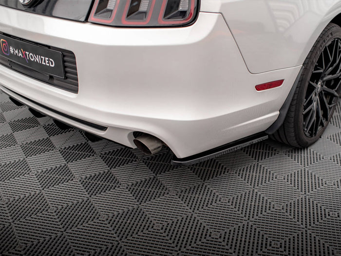 Ford Mustang Mk5 Facelift Rear Side Splitters - Maxton Design