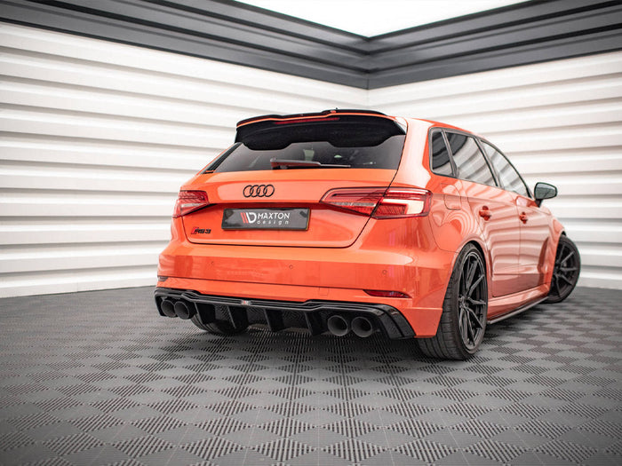 Maxton Design - Rear Valance + Milltek Sport Resonated Exhaust Audi RS3 Sportback 8V Facelift