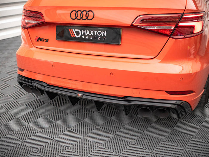 Maxton Design - Rear Valance + Milltek Sport Non-Resonated Exhaust Audi RS3 Sportback 8V Facelift