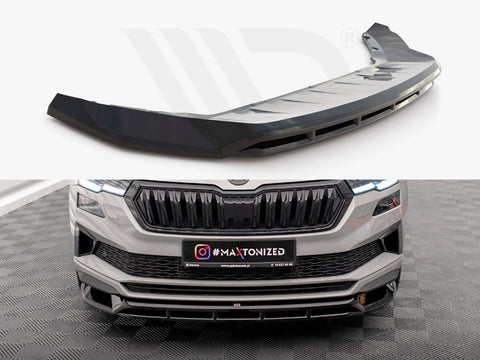 Front Splitter Skoda Karoq Sportline Mk1 Facelift - Maxton Design