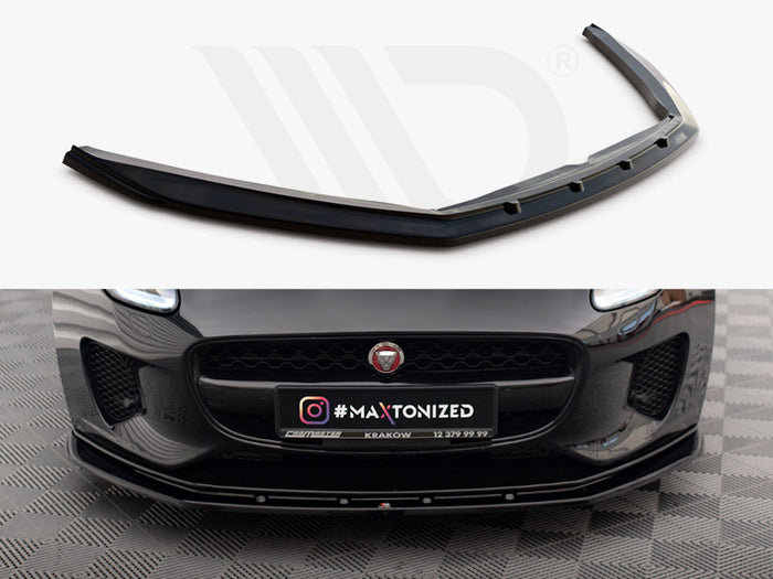 Jaguar F-Type Mk1 Facelift Front Splitter V.1 - Maxton Design