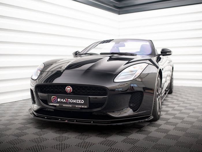 Jaguar F-Type Mk1 Facelift Front Splitter V.1 - Maxton Design