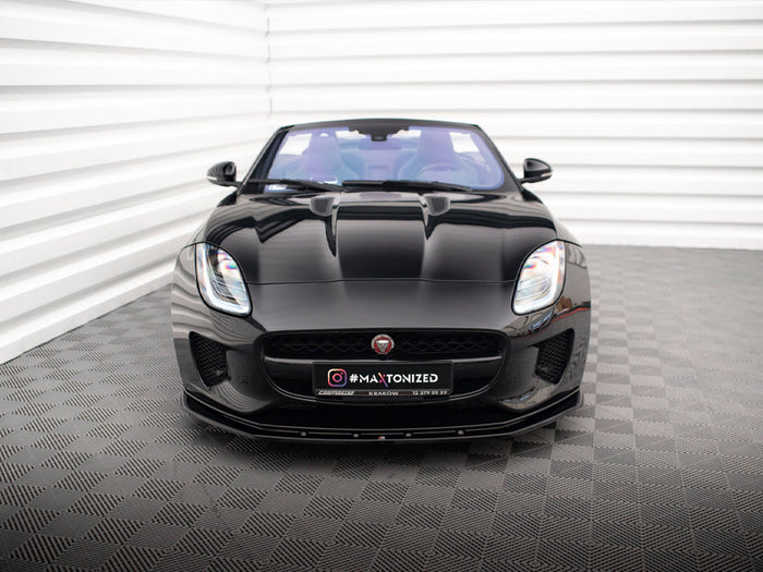 Jaguar F-Type Mk1 Facelift Front Splitter V.1 - Maxton Design