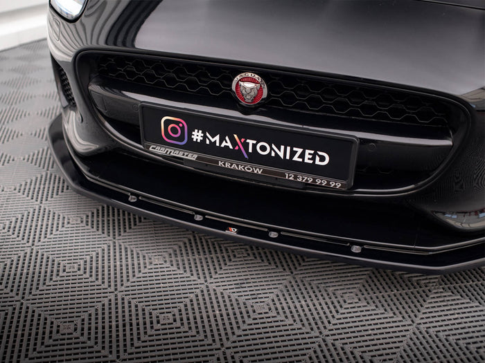 Jaguar F-Type Mk1 Facelift Front Splitter V.1 - Maxton Design