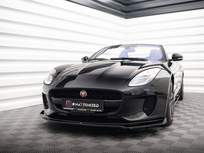 Jaguar F-Type Mk1 Facelift Front Splitter V.2 - Maxton Design