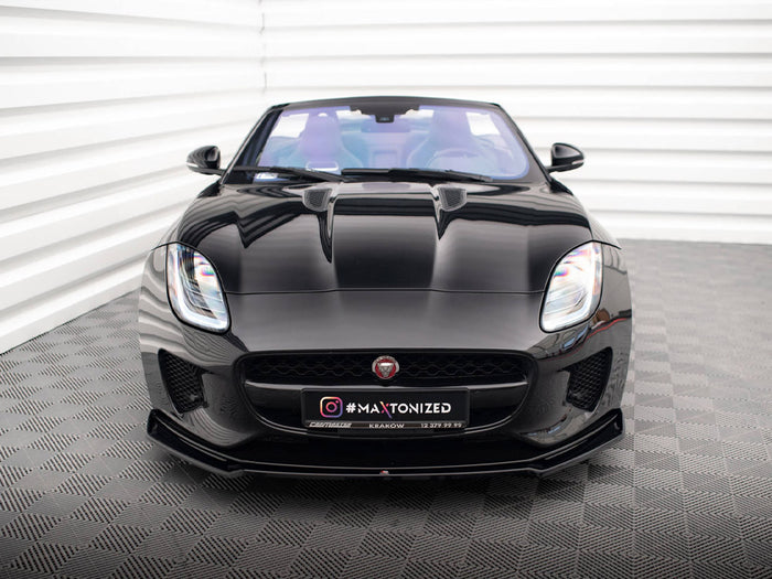 Jaguar F-Type Mk1 Facelift Front Splitter V.2 - Maxton Design