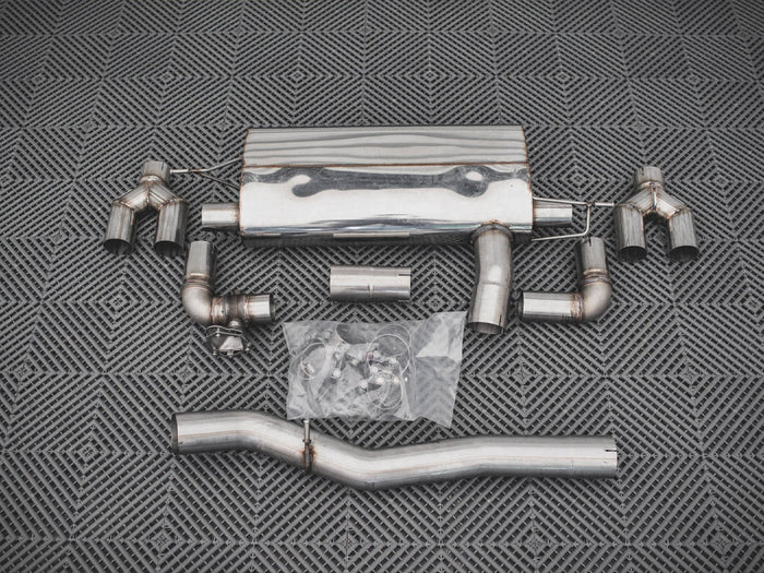 Maxton Design - Rear Valance V.3 + Milltek Sport Exhaust BMW 1 F40 M-Pack / M135i