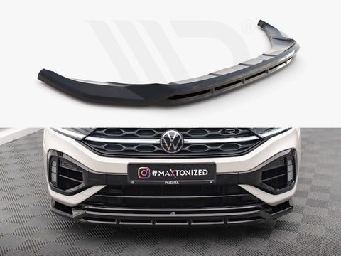 Volkswagen T-Roc R / R-Line Mk1 Facelift Front Splitter V.1 - Maxton Design
