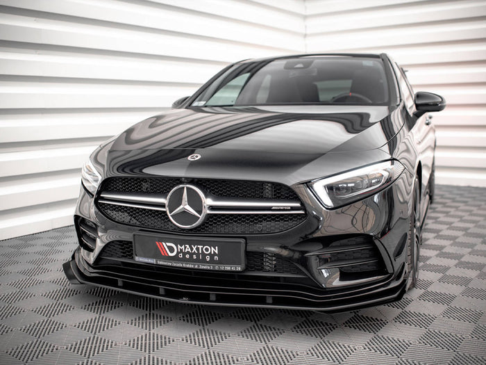 Mercedes A35 AMG / AMG-Line Aero Pack W177 Front Flaps - Maxton Design