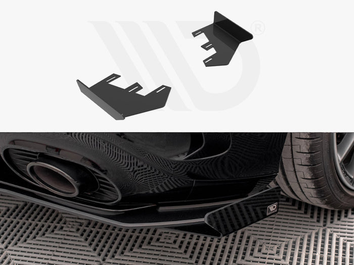 Mercedes A35 AMG Hatchback Aero Pack W177 Rear Side Flaps - Maxton Design