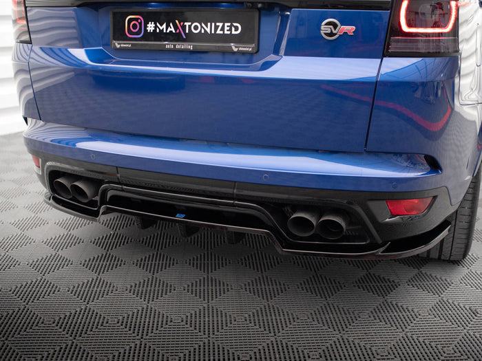 Rear Splitter (Vertical Bars) Land Rover Range Rover Sport SVR Mk2 - Maxton Design