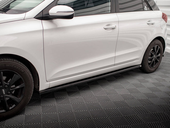 Hyundai I20 Mk2 Facelift Side Skirts Diffusers - Maxton Design