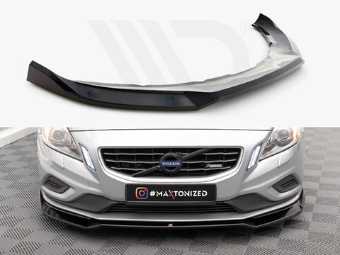Volvo S60 R-Design Mk2 Front Splitter V.2 - Maxton Design