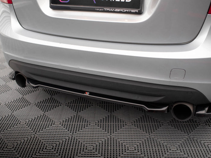 Volvo S60 R-Design Mk2 Central Rear Splitter - Maxton Design