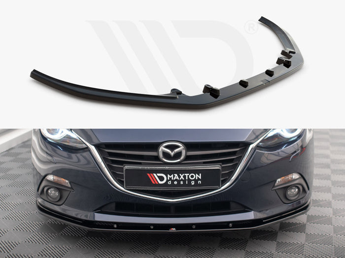Mazda 3 Mk3 Front Splitter - Maxton Design