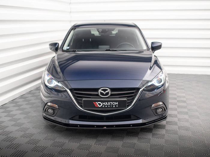 Mazda 3 Mk3 Front Splitter - Maxton Design