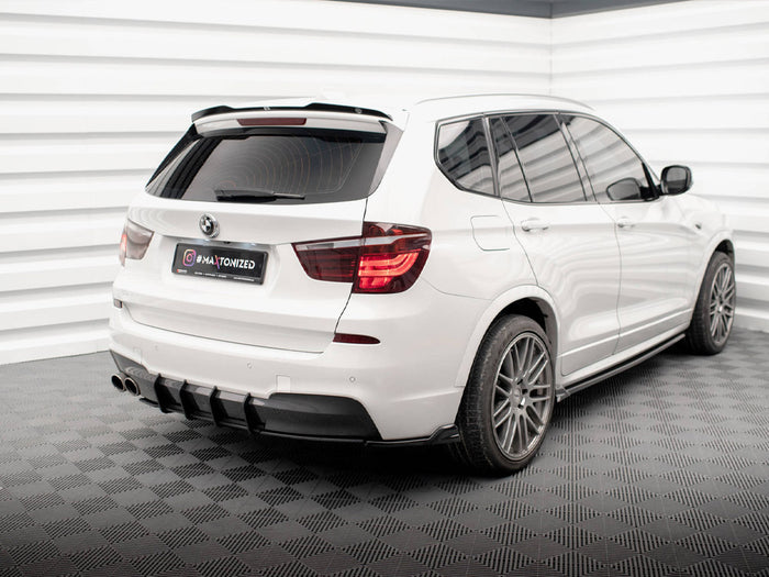 BMW X3 M-Pack F25 Rear Side Splitters - Maxton Design