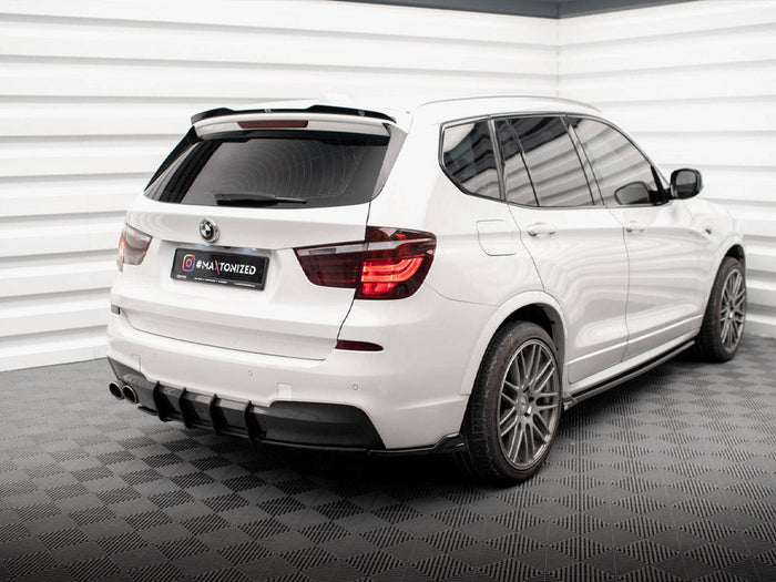 Maxton Design - STREET PRO REAR DIFFUSER BMW X3 M-PACK F25