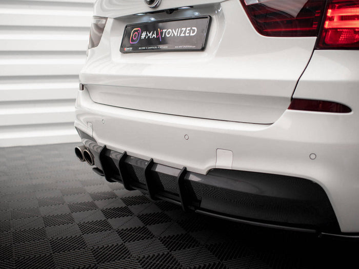Maxton Design - STREET PRO REAR DIFFUSER BMW X3 M-PACK F25
