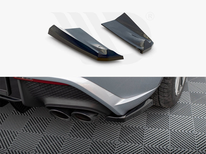 Maxton Design - REAR SIDE SPLITTERS PORSCHE MACAN MK1 FACELIFT