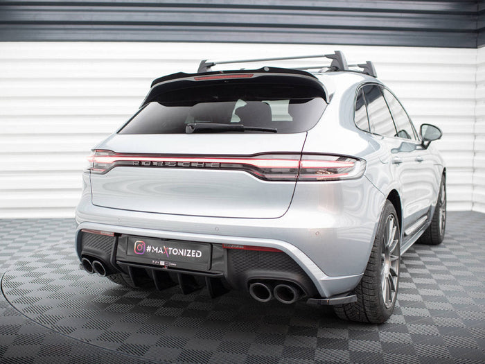 Maxton Design - REAR SIDE SPLITTERS PORSCHE MACAN MK1 FACELIFT