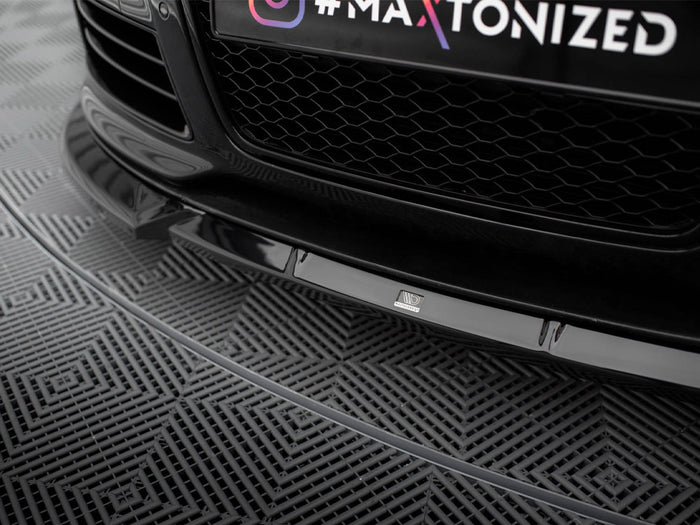 Audi RS6 Avant C6 Front Splitter V.2 - Maxton Design