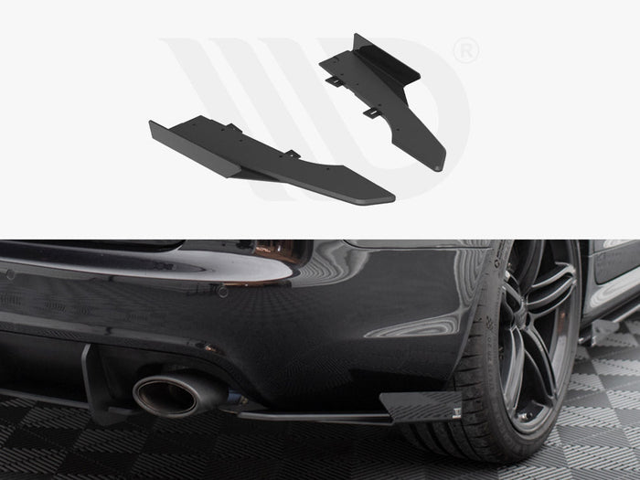 Maxton Design - STREET PRO REAR SIDE SPLITTERS + FLAPS AUDI RS6 AVANT C6