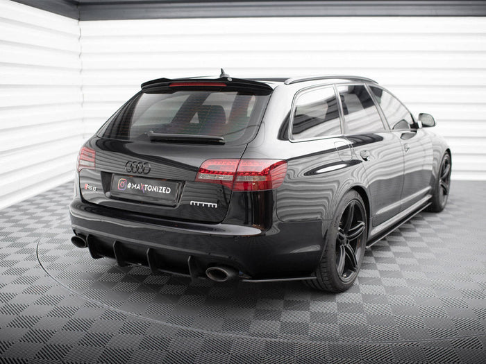 Maxton Design - STREET PRO REAR SIDE SPLITTERS AUDI RS6 AVANT C6