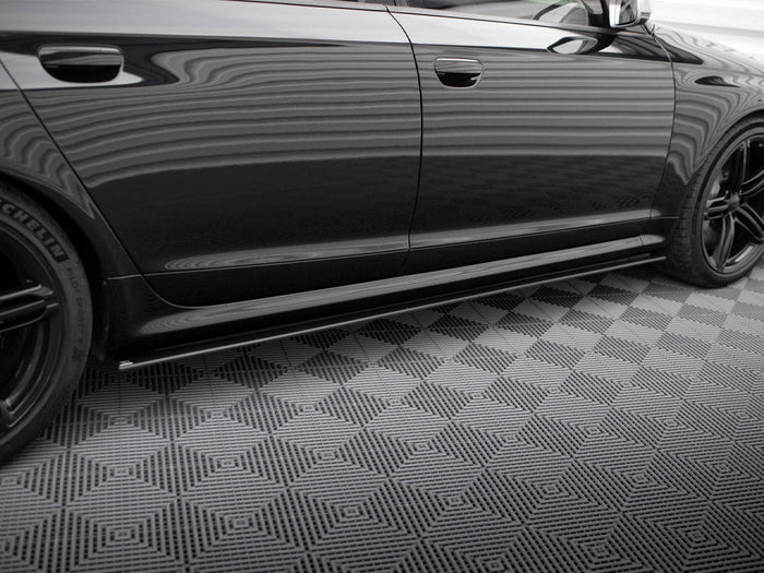 Maxton Design - STREET PRO SIDE SKIRTS DIFFUSERS AUDI RS6 AVANT C6