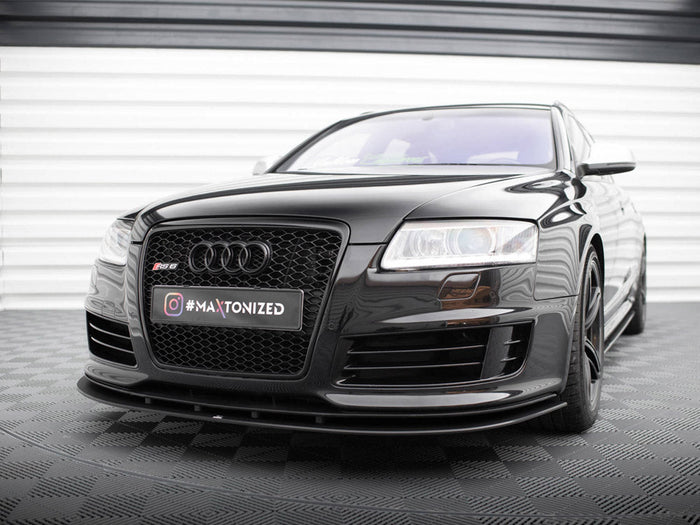 Maxton Design - STREET PRO FRONT SPLITTER AUDI RS6 AVANT C6